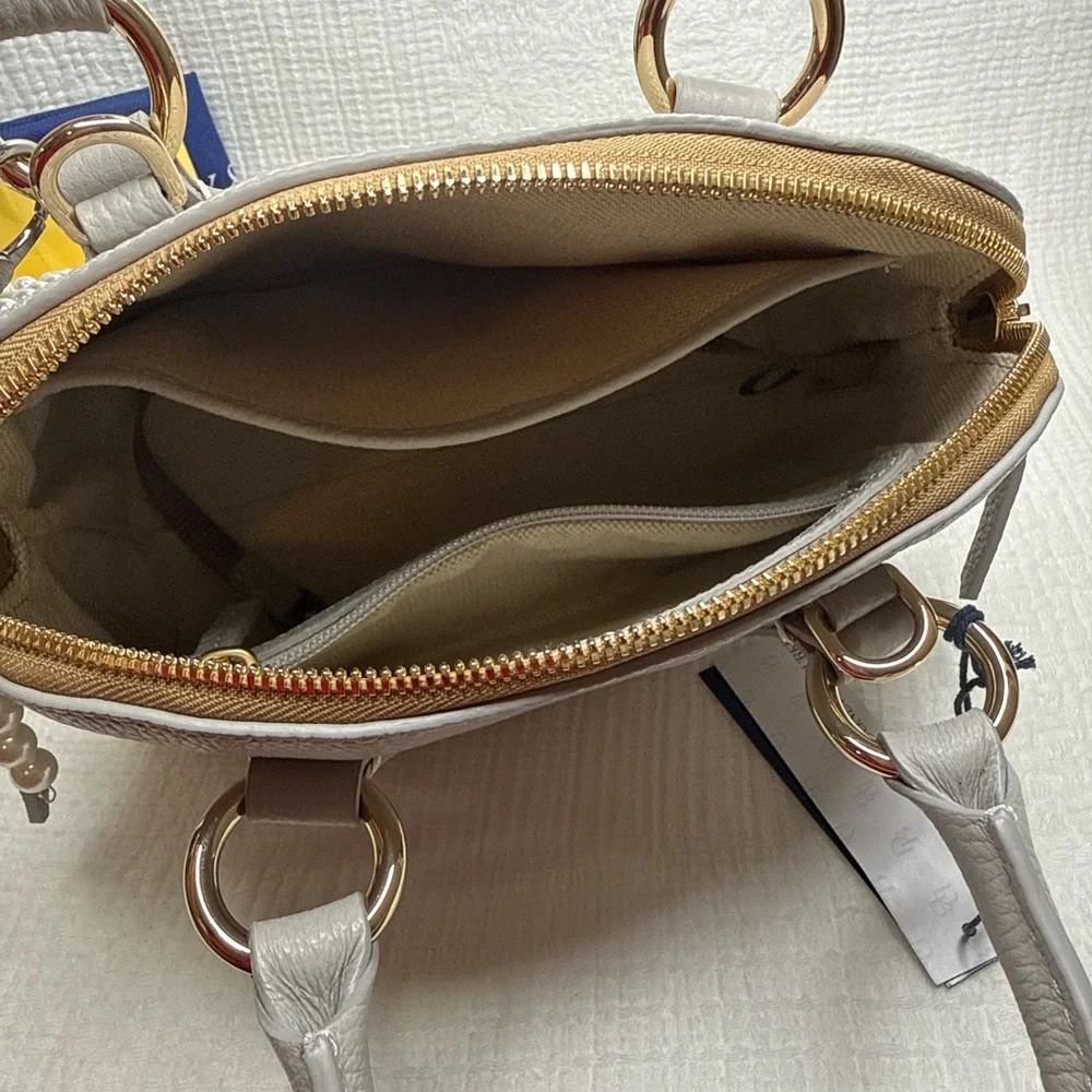 Dooney & Bourke Bluca Pebbled Small Satchel - Picture 5 of 5